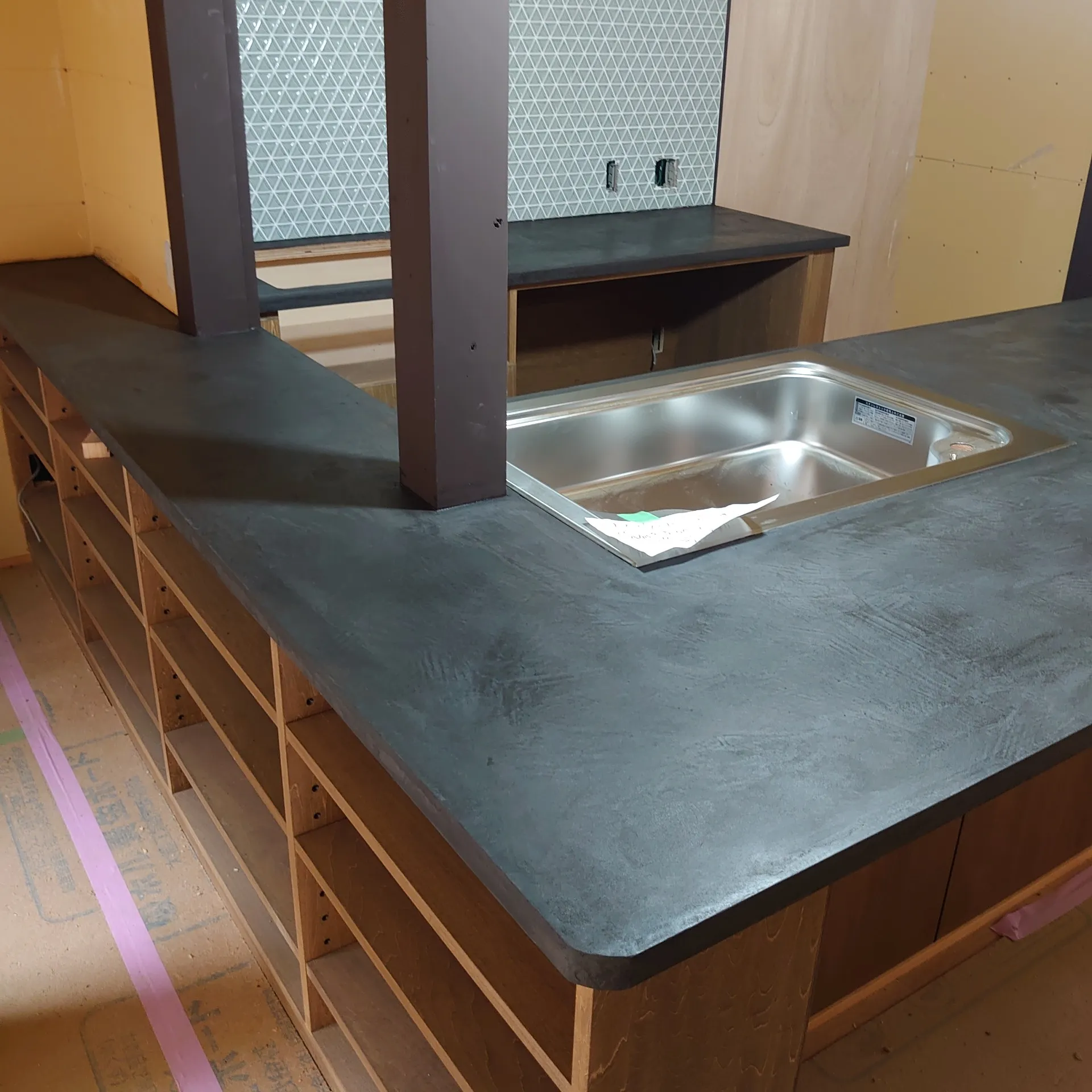 【京都×漆喰】モールテックス施工日記